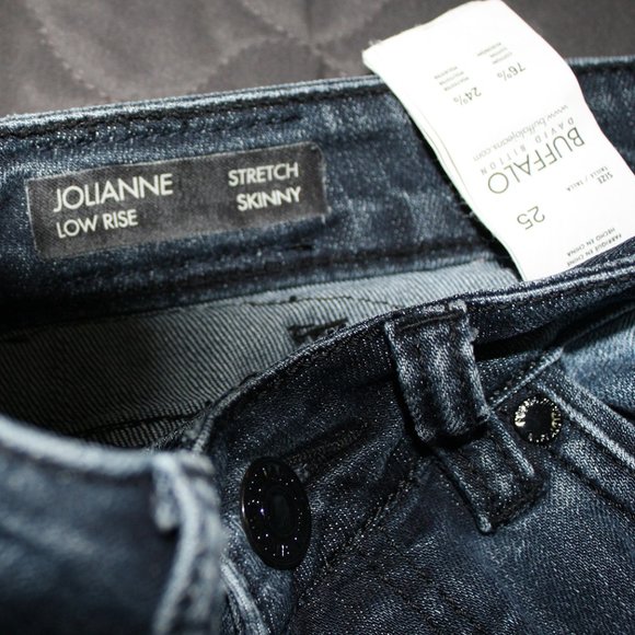 Embellished low rise skinny jeans - Picture 3 of 3